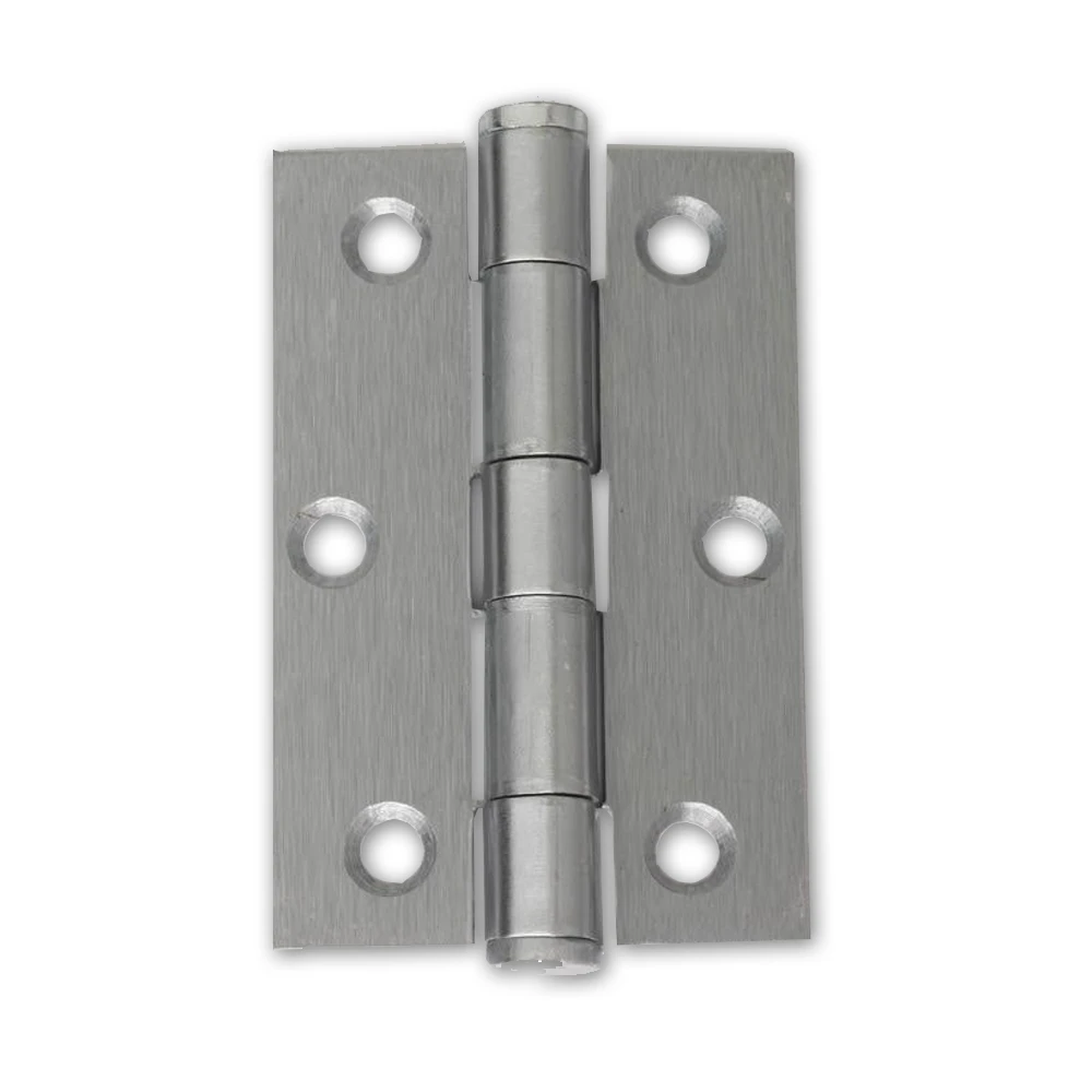 75mm (3") Button Tipped Hinge Pair - Satin Chrome (46537) 1 75mm (3") Button Tipped Hinge Pair - Satin Chrome (46537)