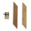 Solid Oak Internal Unfinished Grange Door Lock Block/Bracing Pack (46751)