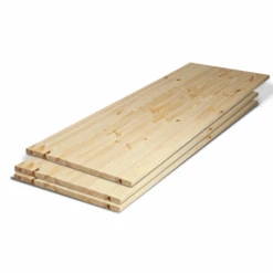 Solid Redwood Pine 27mm Furniture Board, Redwood Pine