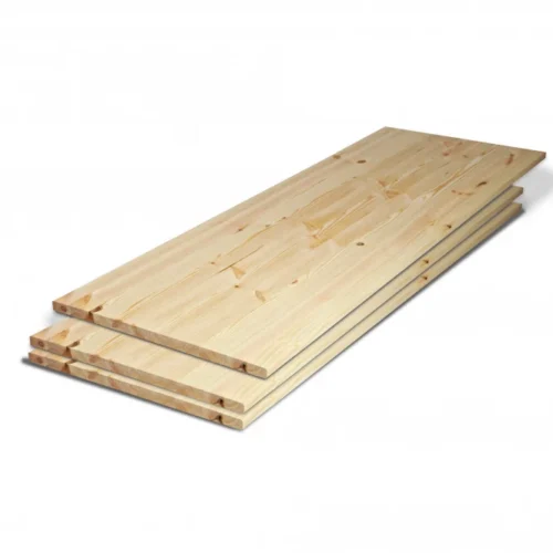 Solid Redwood Pine 27mm Furniture Board, Redwood Pine
