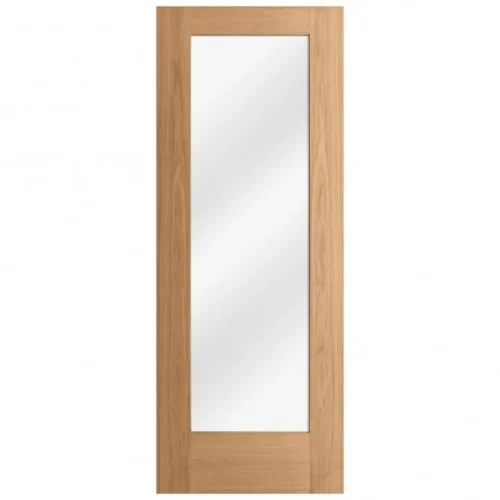 Oak Internal Unfinished Pattern 10 1 Light Clear Glass Door (51734) -Oak Door Store 1499871817 87501300 1