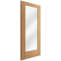 Oak Internal Unfinished Pattern 10 1 Light Clear Glass Door (51734) -Oak Door Store 1499871823 93866100 1