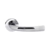 Status Nevada Round Lever Door Handle - Polished Chrome (52221)