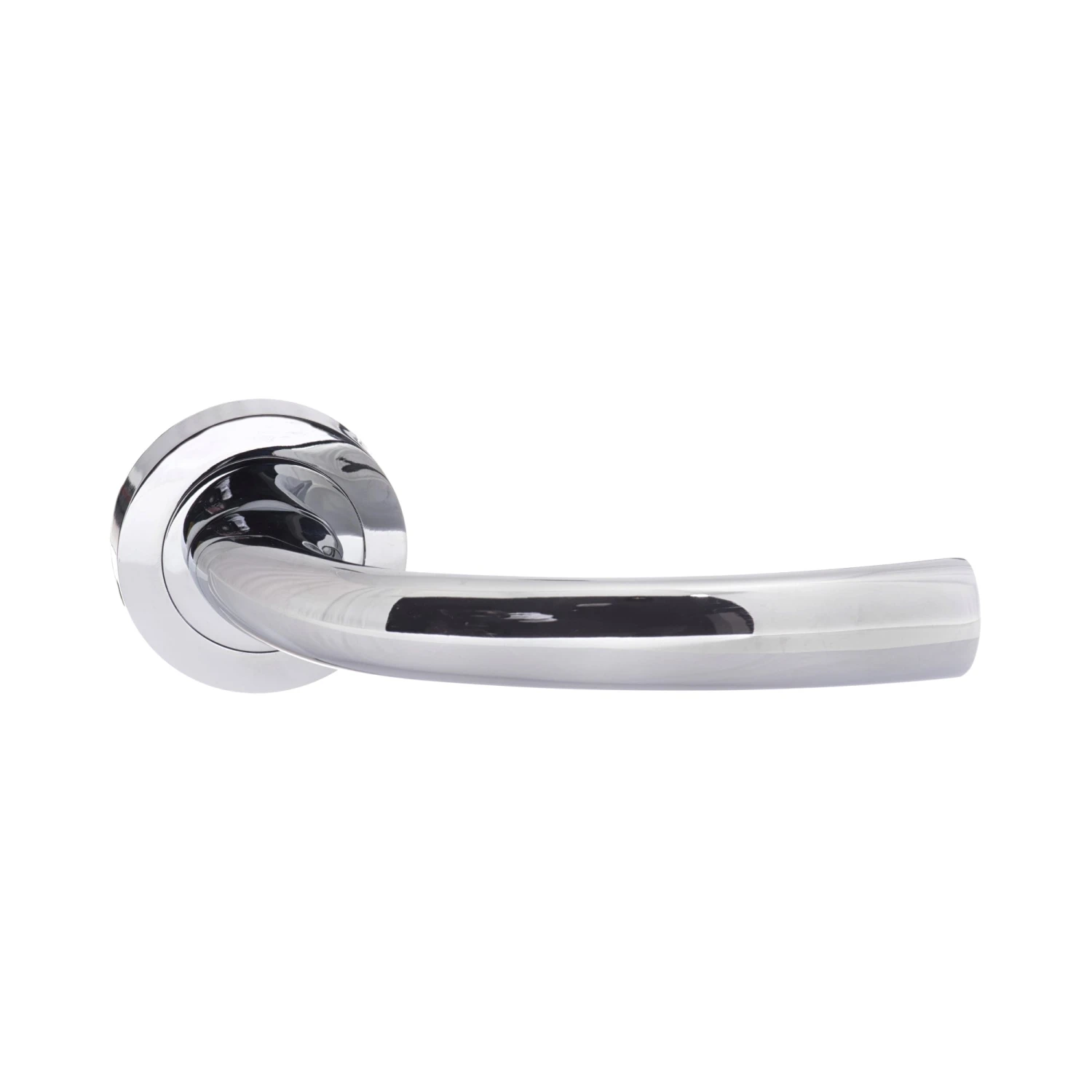 Status Nevada Round Lever Door Handle - Polished Chrome (52221) 1 Status Nevada Round Lever Door Handle - Polished Chrome (52221)
