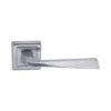 Status California Square Lever Door Handle - Satin Chrome (52190)