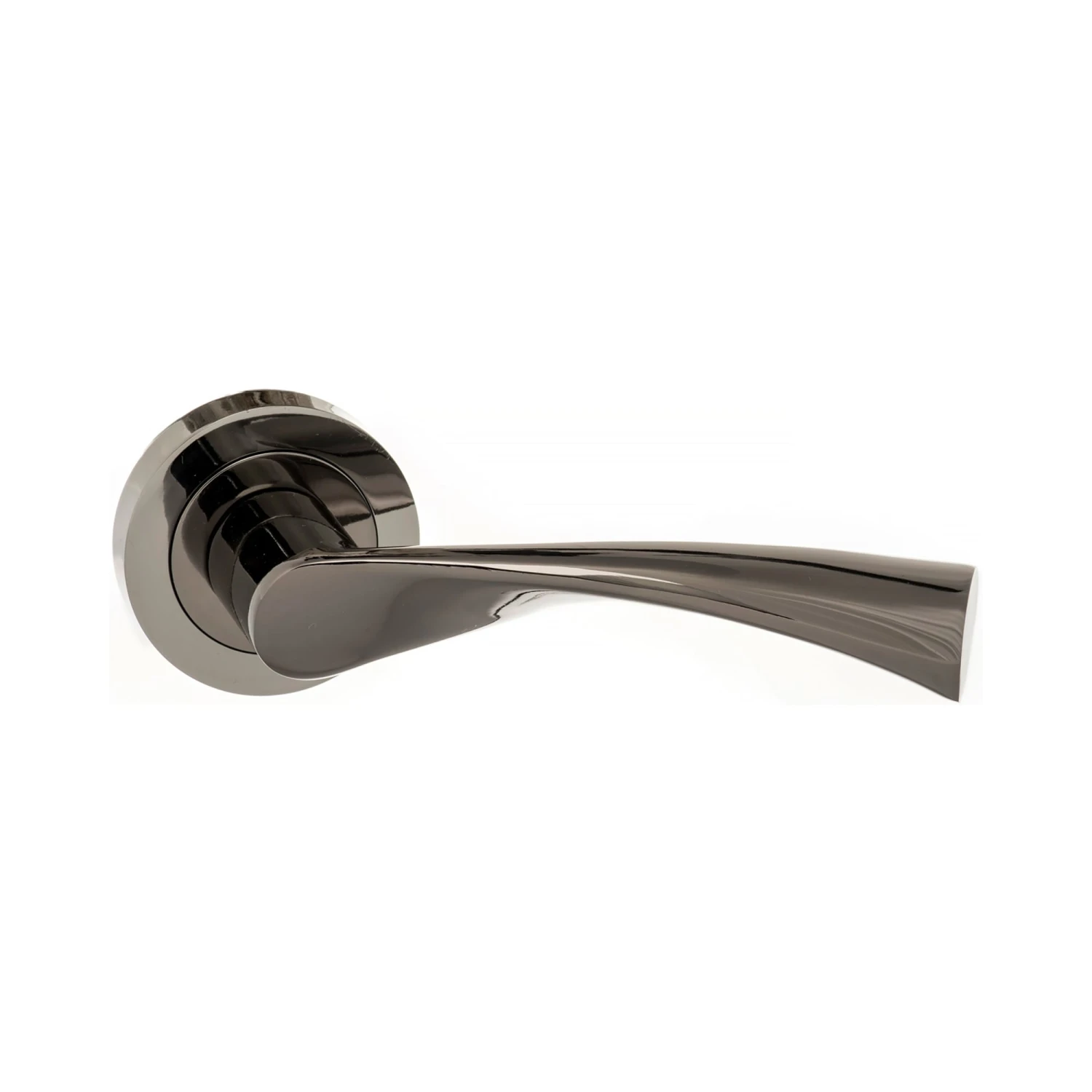 Status Colorado Round Lever Door Handle - Black Nickel (52191) 1 Status Colorado Round Lever Door Handle - Black Nickel (52191)