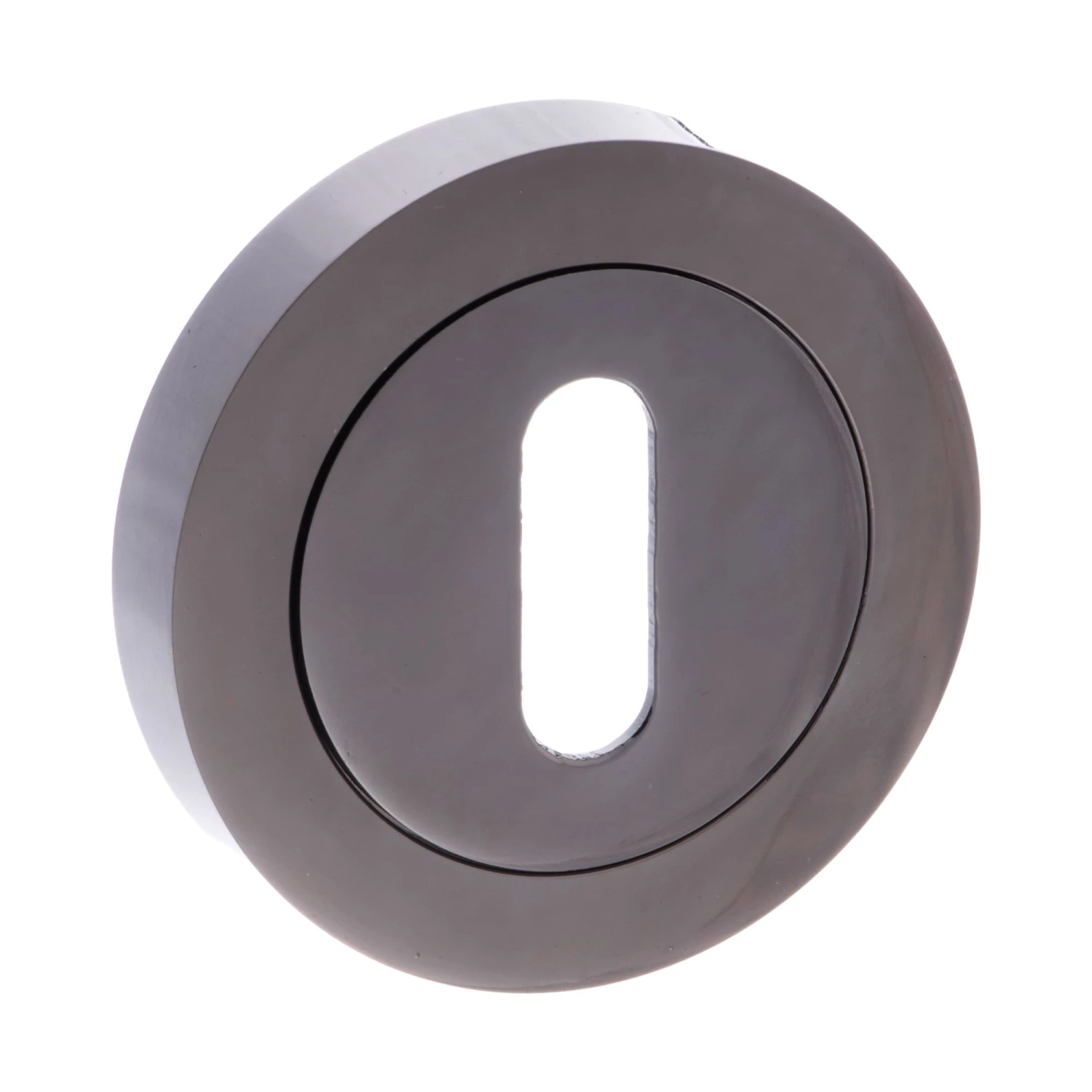 Status Round Key Escutcheon Pair - Black Nickel (52213) 1 Status Round Key Escutcheon Pair - Black Nickel (52213)
