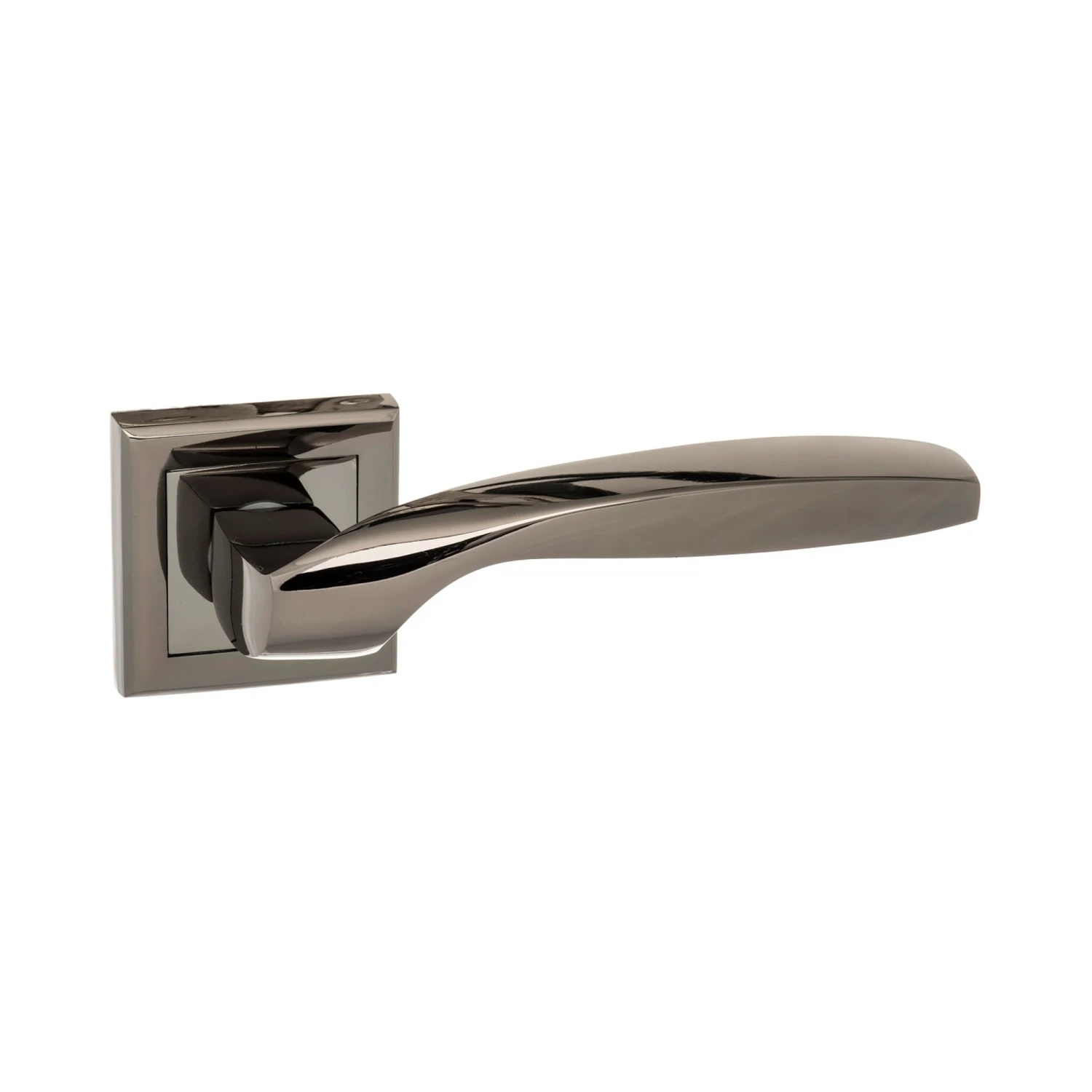 Status Oklahoma Square Lever Door Handle - Black Nickel (52223) 1 Status Oklahoma Square Lever Door Handle - Black Nickel (52223)