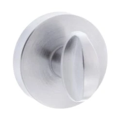 Forme Designer Round WC Turn And Release - Satin Chrome (52072)