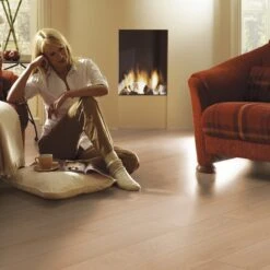 Waveless Nature Oak - Exquisite 8mm Laminate Flooring (54183) -Oak Door Store 1515410963 41248700