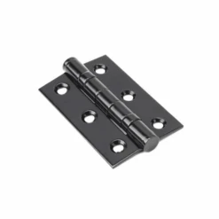 75mm (3") Ball Bearing Butt Hinge Pair - Black Nickel (75763)