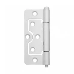 75mm (3") Loose Pin Hurlinge Hinge Pair - White (59698)