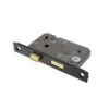 63mm (2.5'') CE Bathroom Lock - Matt Black (77242)