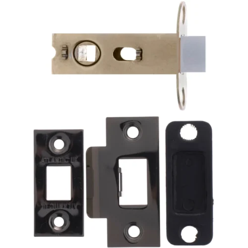 63mm (2.5'') Bolt Through Tubular Latch - Black Nickel (77229)