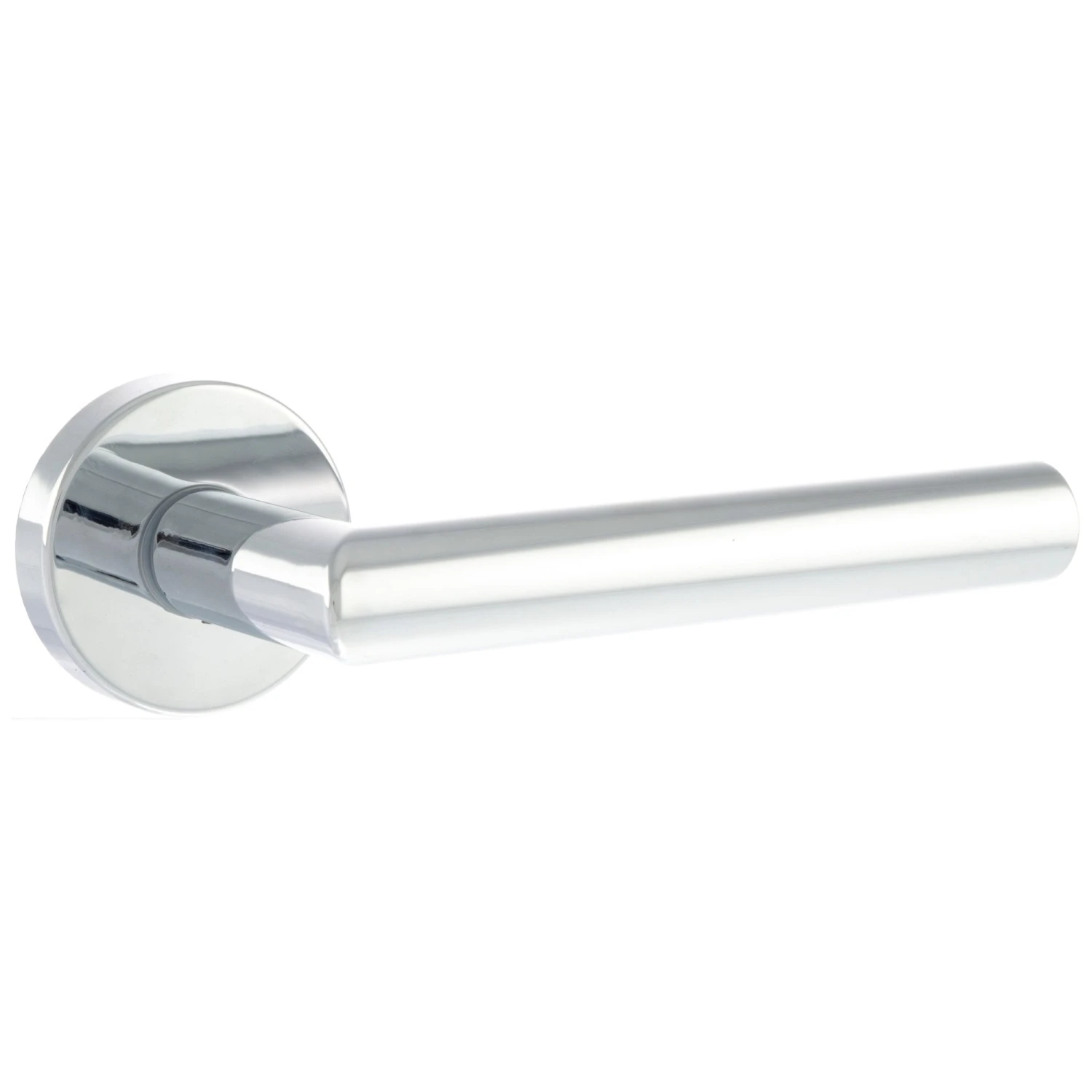Forme Elle Designer Round Lever Door Handle - Polished Chrome (77088) 1 Forme Elle Designer Round Lever Door Handle - Polished Chrome (77088)