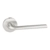 Forme Milly Designer Round Lever Door Handle - Satin Chrome (77081)
