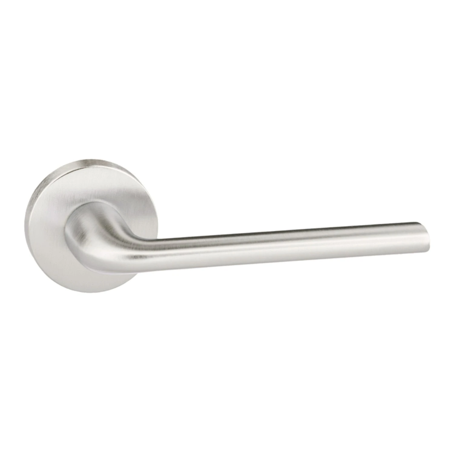 Forme Milly Designer Round Lever Door Handle - Satin Chrome (77081) 1 Forme Milly Designer Round Lever Door Handle - Satin Chrome (77081)