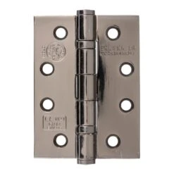 102mm (4") CE13 Fire Rated Ball Bearing Hinge Pair - Black Nickel (67885)