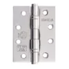 102mm (4") CE13 Fire Rated Ball Bearing Hinge Pair - Polished Stainless Steel (67891)