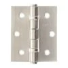 76mm (3'') Ball Bearing Hinge Pair - Satin Nickel (52266)