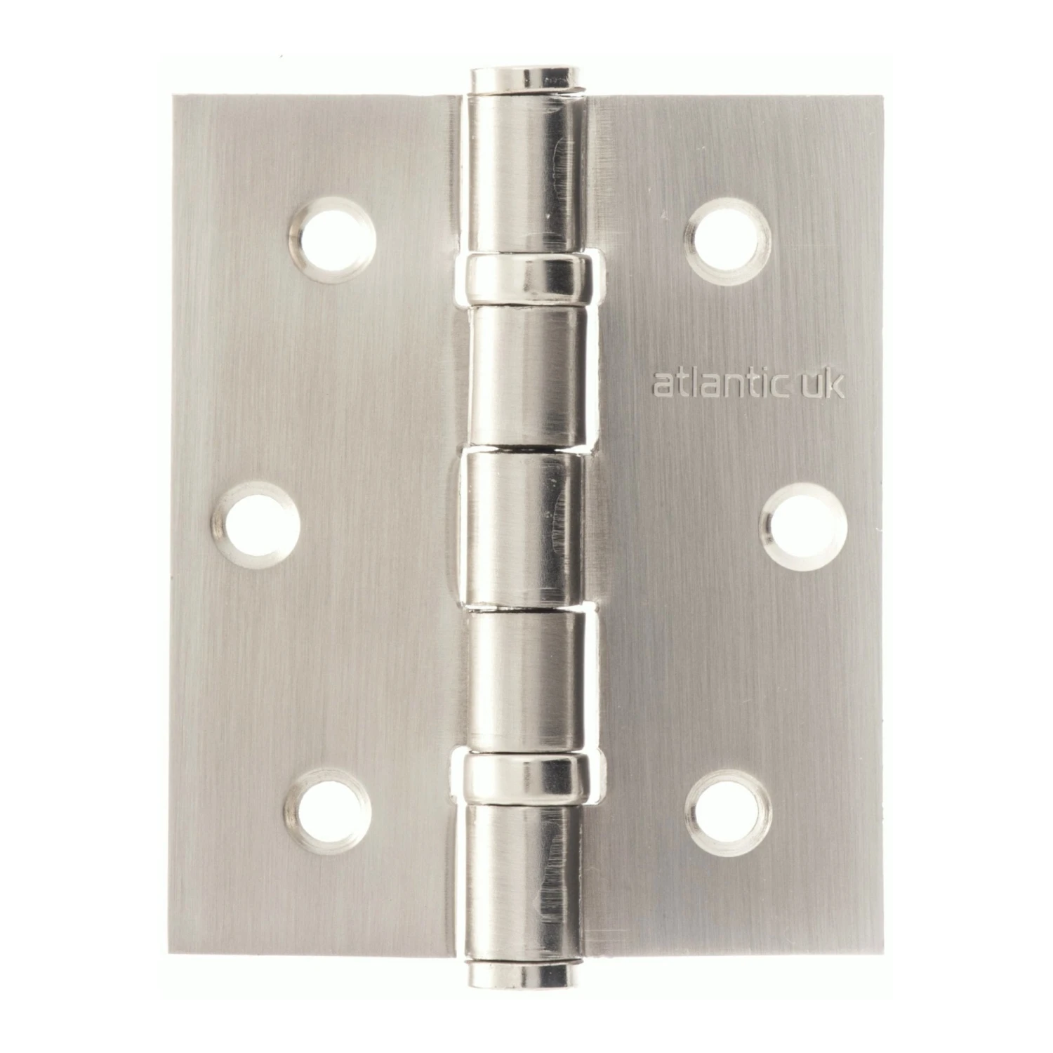 76mm (3'') Ball Bearing Hinge Pair - Satin Nickel (52266) 1 76mm (3'') Ball Bearing Hinge Pair - Satin Nickel (52266)
