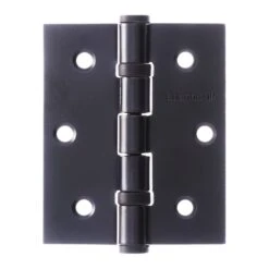 76mm (3'') Ball Bearing Hinge Pair - Matt Black (67882)