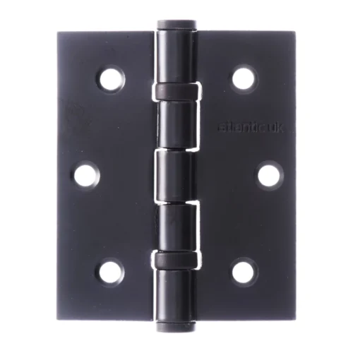 76mm (3'') Ball Bearing Hinge Pair - Matt Black (67882)