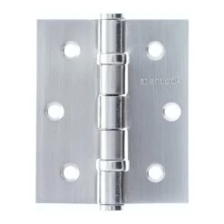 76mm (3'') Ball Bearing Hinge Pair - Satin Chrome (67883)