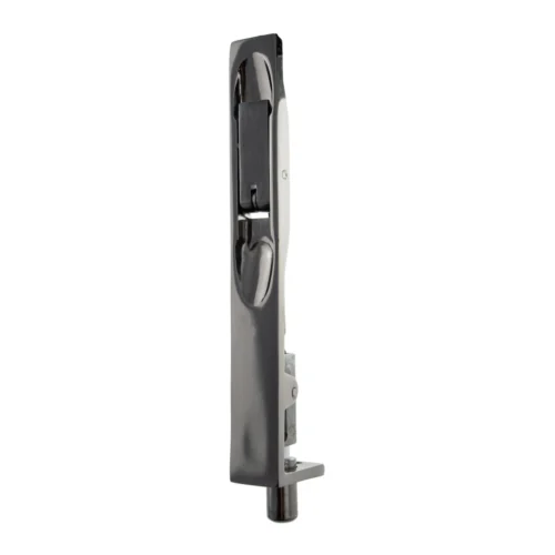 150mm (6'') Lever Action Flush Bolt - Black Nickel (77679)