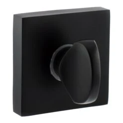 Status Square WC Turn And Release - Matt Black (77213)