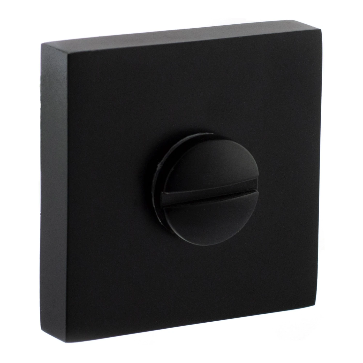 Status Square WC Turn And Release - Matt Black (77213) 2 Status Square WC Turn And Release - Matt Black (77213) - Image 2