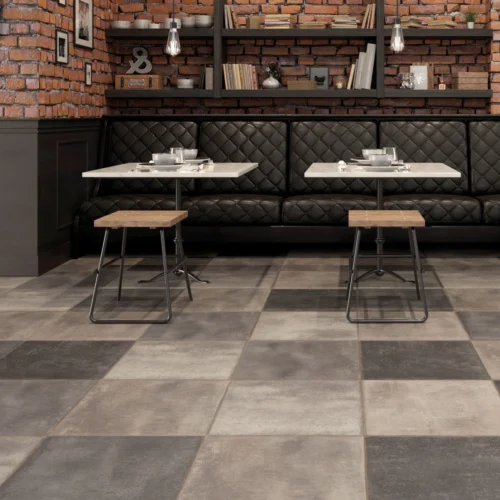 Stone Oxide - Industry Tile Water-resistant 8mm Laminate Flooring (84218)