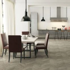 Grey - Masterpieces Water-resistant 8mm Laminate Flooring (84208)