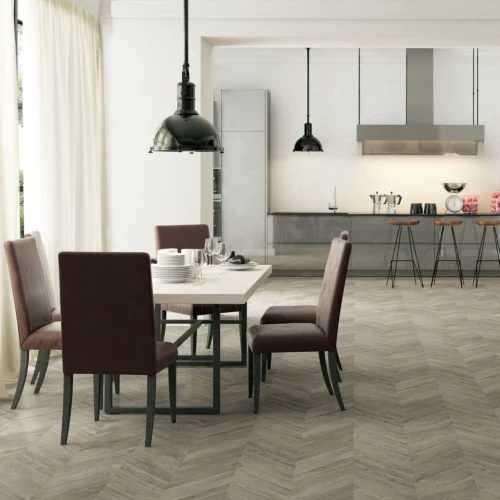 Grey - Masterpieces Water-resistant 8mm Laminate Flooring (84208)