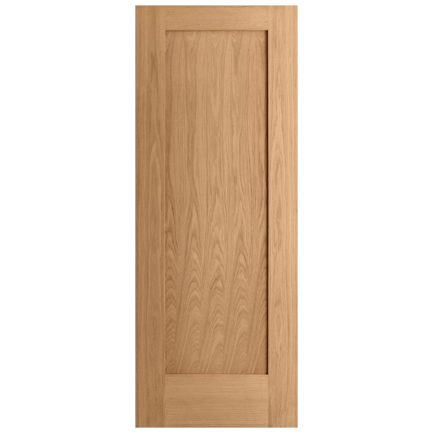 Oak Internal Unfinished Pattern 10 1 Panel FD30 Fire Door (84455) 3 Oak Internal Unfinished Pattern 10 1 Panel FD30 Fire Door (84455) - Image 3