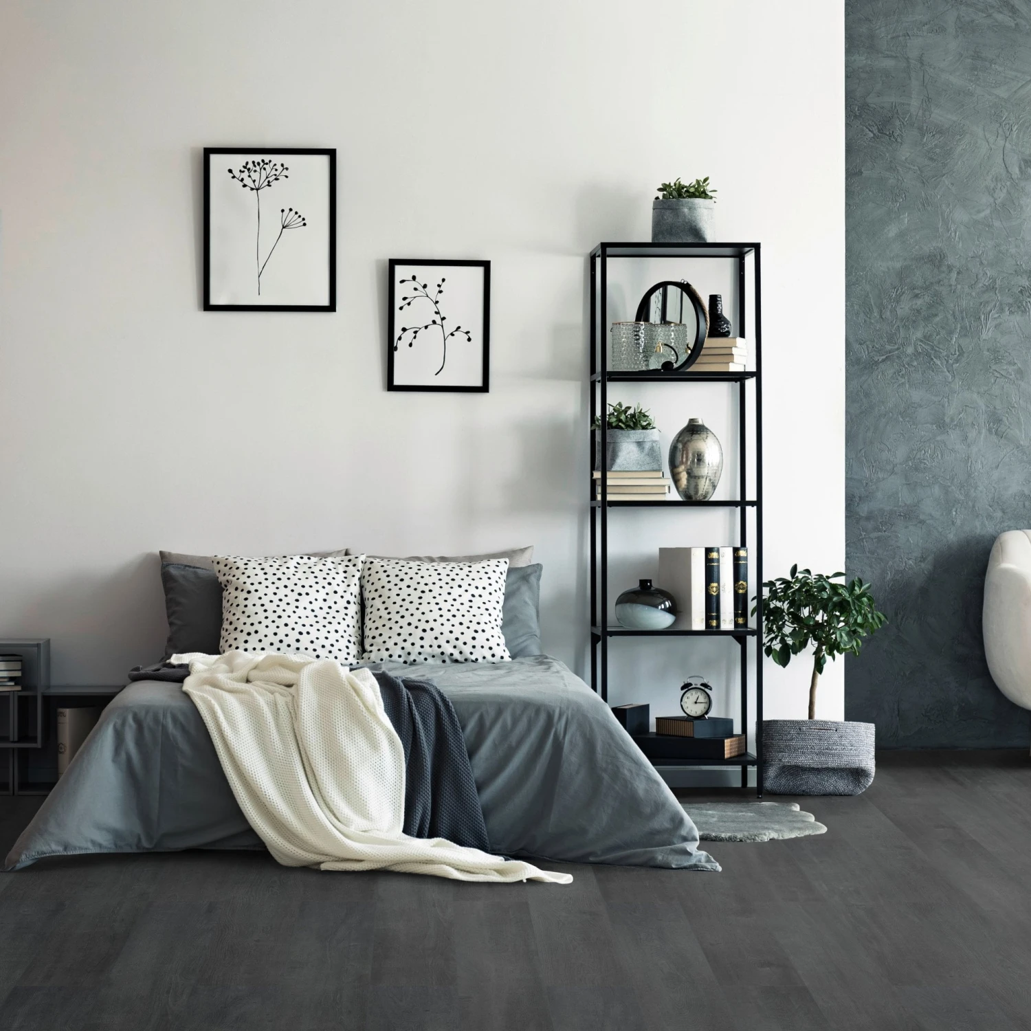 Black Oak - Ocean Water-Resistant 8mm Laminate Flooring (82432) 5 Black Oak - Ocean Water-Resistant 8mm Laminate Flooring (82432) - Image 5