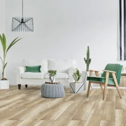 Soft Brown Oak - Ocean Water-Resistant 8mm Laminate Flooring (82435)