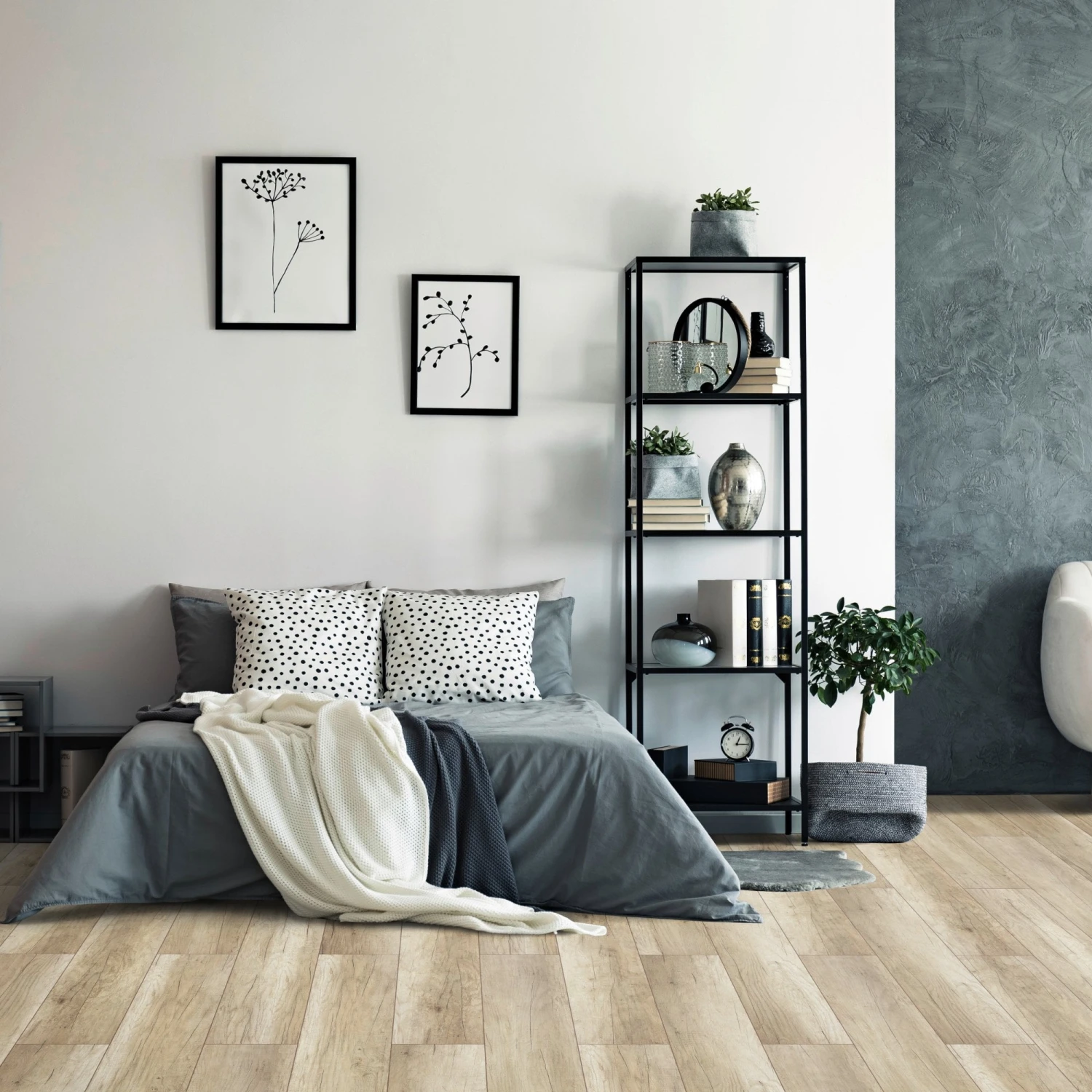Soft Brown Oak - Ocean Water-Resistant 8mm Laminate Flooring (82435) 4 Soft Brown Oak - Ocean Water-Resistant 8mm Laminate Flooring (82435) - Image 4