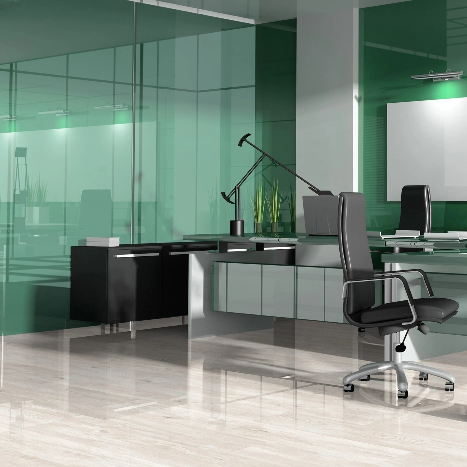 County Oak - Lustre 8mm High Gloss Laminate Flooring (84873) 6 County Oak - Lustre 8mm High Gloss Laminate Flooring (84873) - Image 6