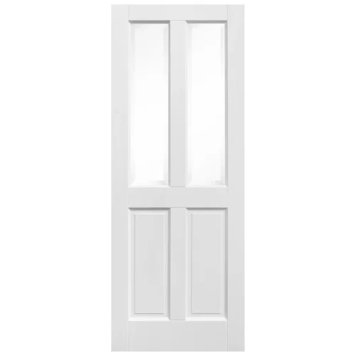 White Internal Primed Berkeley 2 Panel 2 Light Bevelled Clear Glass Door (87762) 6 White Internal Primed Berkeley 2 Panel 2 Light Bevelled Clear Glass Door (87762) -Oak Door Store 1612282706 46692200
