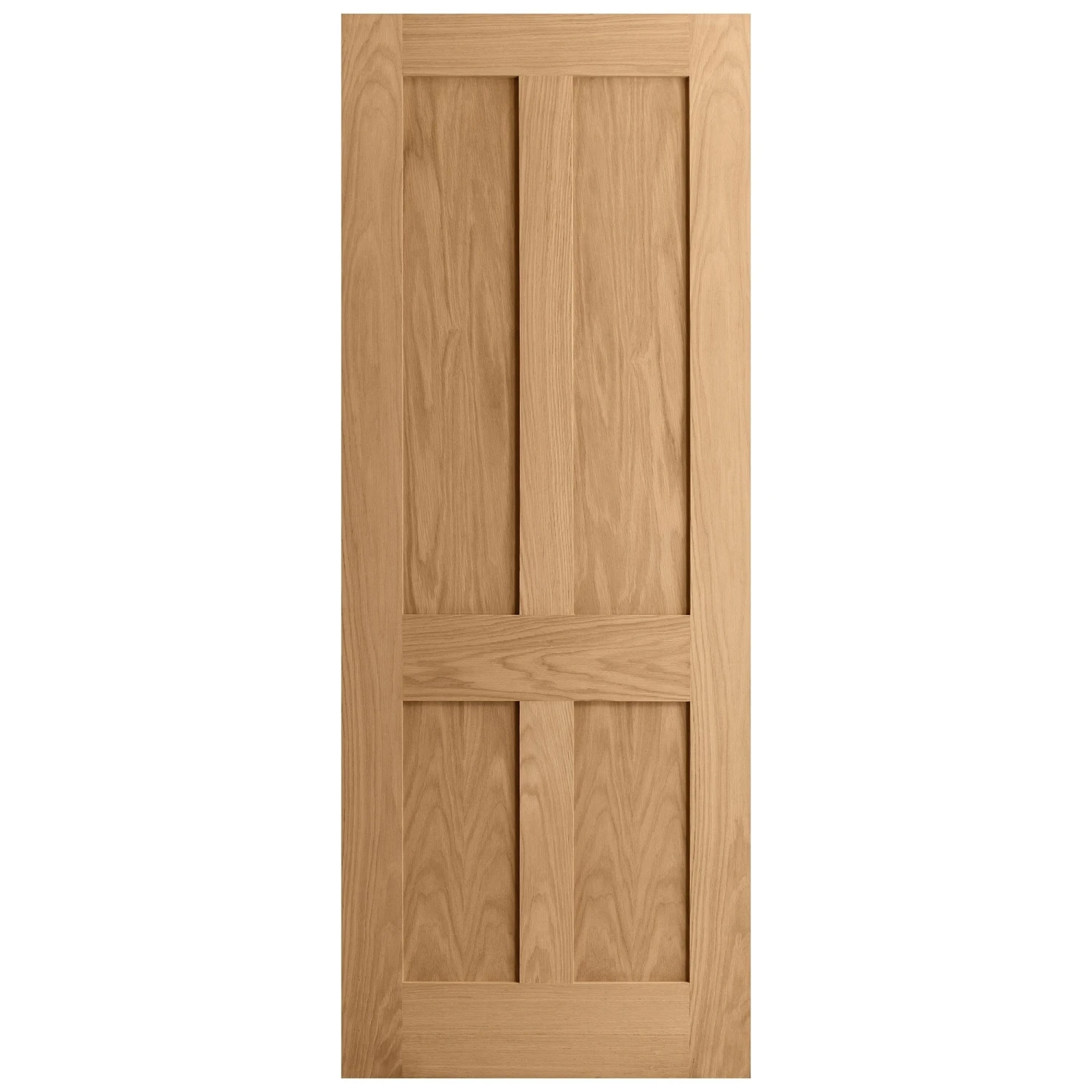 Oak Internal Unfinished Victorian Shaker 4 Panel FD30 Fire Flat Door (87761) 4 Oak Internal Unfinished Victorian Shaker 4 Panel FD30 Fire Flat Door (87761) - Image 4