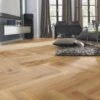 Pisa Oak - Herringbone 8mm Laminate Flooring (89188)