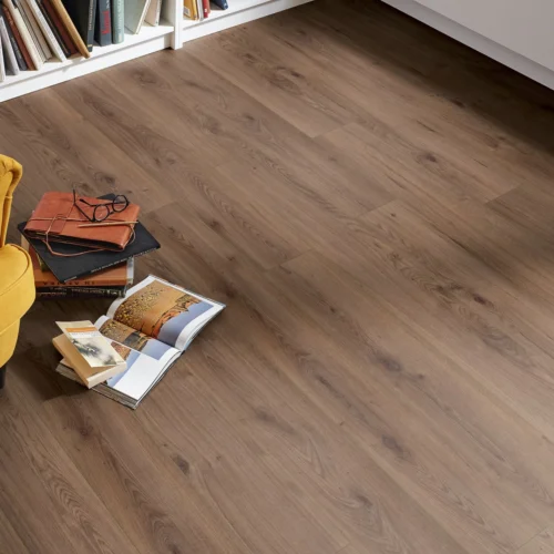 Millenium Brown Oak - Advanced 8mm Laminate Flooring (106488) -Oak Door Store 1628773719 96203500