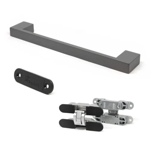 Studio Pull Handle Set - Anthracite Grey (105860) -Oak Door Store 1633437987 04801700
