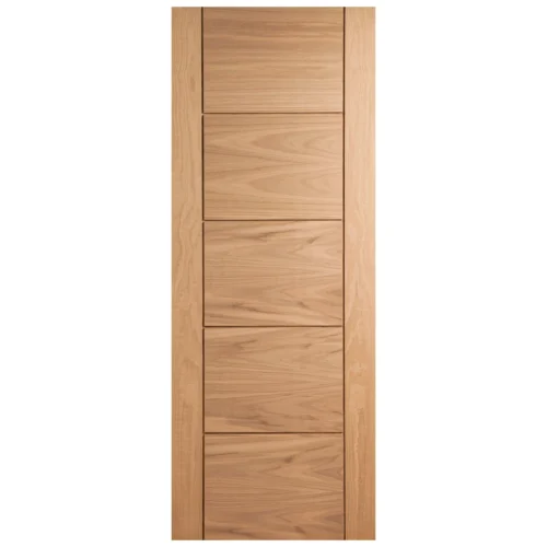 Oak Internal Unfinished Parma 5 Panel FD30 Fire Door (93637) 5 Oak Internal Unfinished Parma 5 Panel FD30 Fire Door (93637) -Oak Door Store 1633707345 49617300