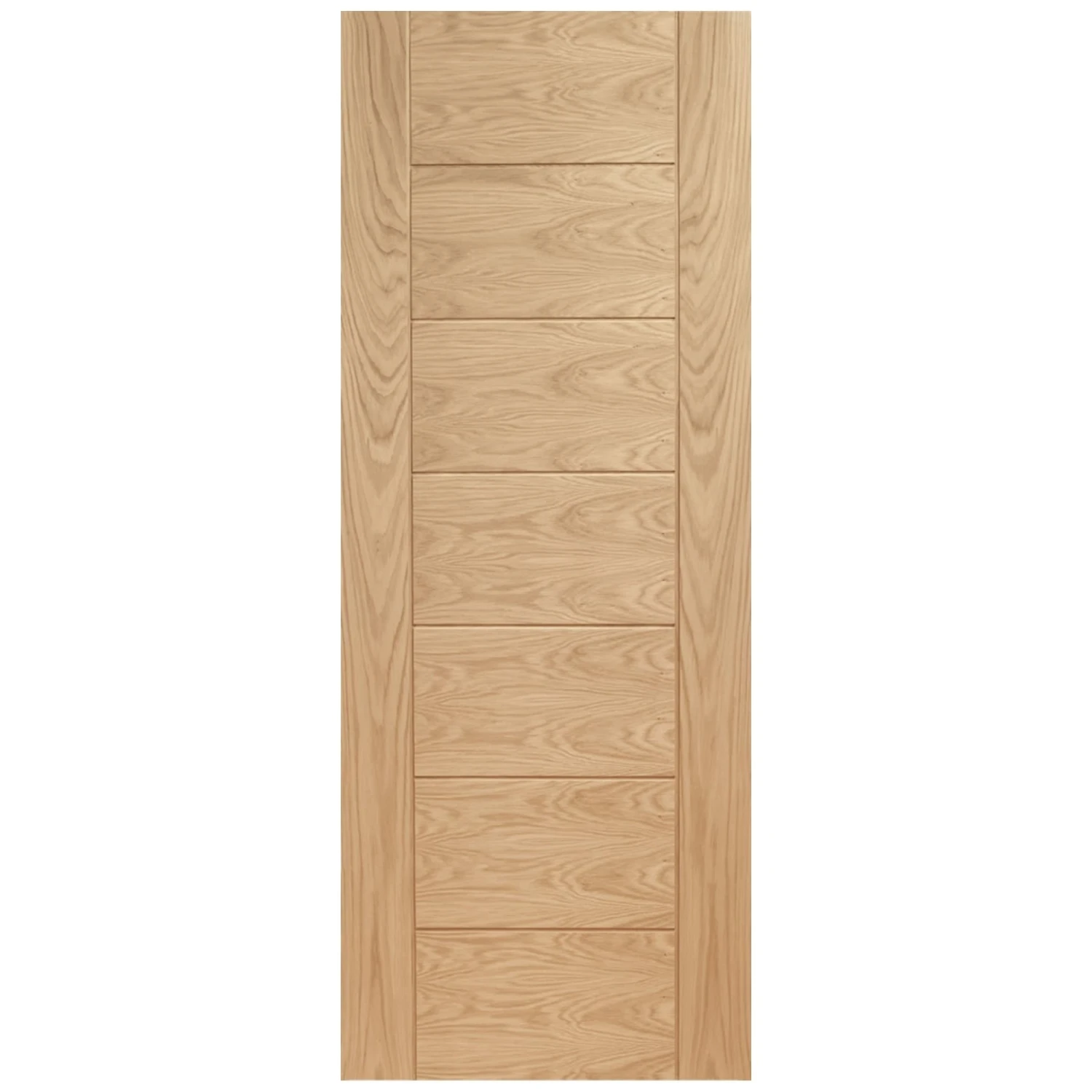 Oak Internal Fully Finished Pedrena 7 Panel Door (93638) 3 Oak Internal Fully Finished Pedrena 7 Panel Door (93638) - Image 3
