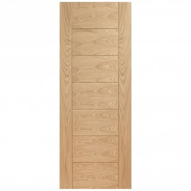 Oak Internal Fully Finished Pedrena 7 Panel FD30 Fire Door (93639) 3 Oak Internal Fully Finished Pedrena 7 Panel FD30 Fire Door (93639) - Image 3