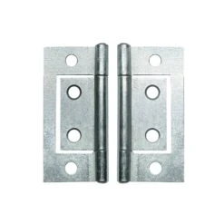 50mm Flush Hinge Pair - Zinc Plated (84949)