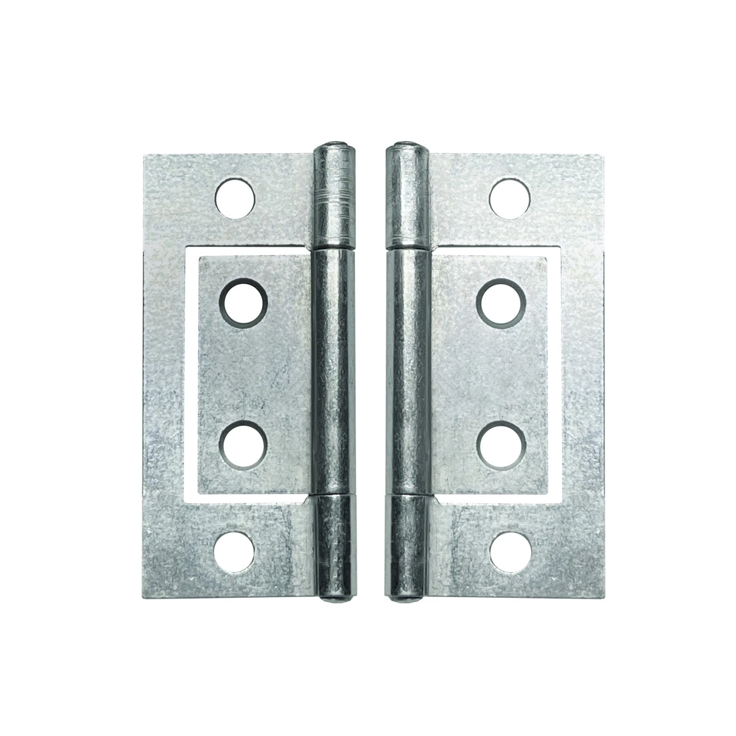 50mm Flush Hinge Pair - Zinc Plated (84949) 1 50mm Flush Hinge Pair - Zinc Plated (84949)