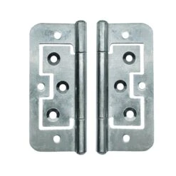 75mm Flush Hinge Pair - Zinc Plated (84950)